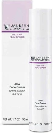 Krem Janssen Cosmetics Aha Face Cream Z Kwasami Owocowymi na noc 50ml