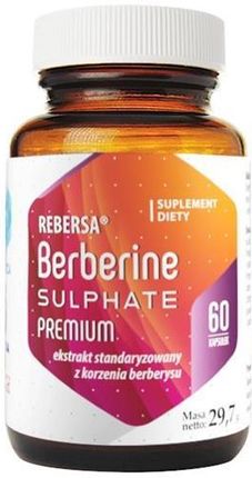 Hepatica Berberyna Sulphate Premium 400 mg - 60 kapsułek