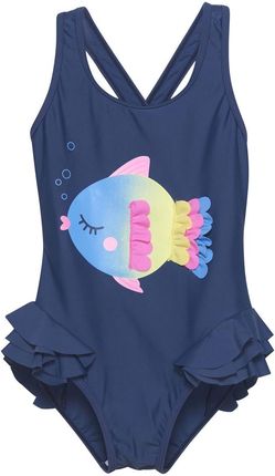 Dziecięcy Strój kąpielowy jednoczęściowy Color Kids Swimsuit W. Application 720119.7198 – Granatowy