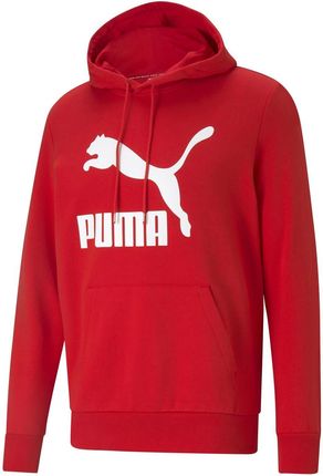 Męska Bluza Puma Classics Logo Hoodie TR 53008411 – Czerwony