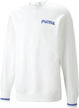 Męska Bluza Puma Puma Team Crew TR 53969602 – Biały