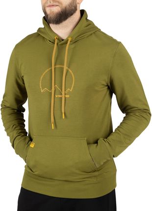 Bluza z kapturem męska Viking Bamboo Panaka Hoodie Man zielona | ROWEROWE OKAZJE DO -30%