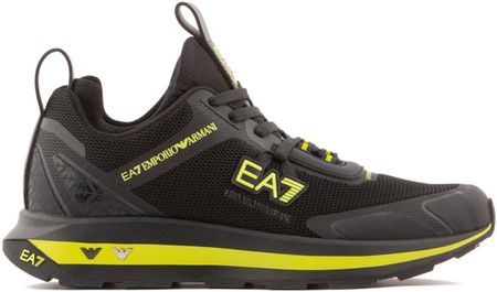 Sneakersy Ea7 Emporio Armani Blk & Wht Altura X8X089Xk234S303 – Czarny