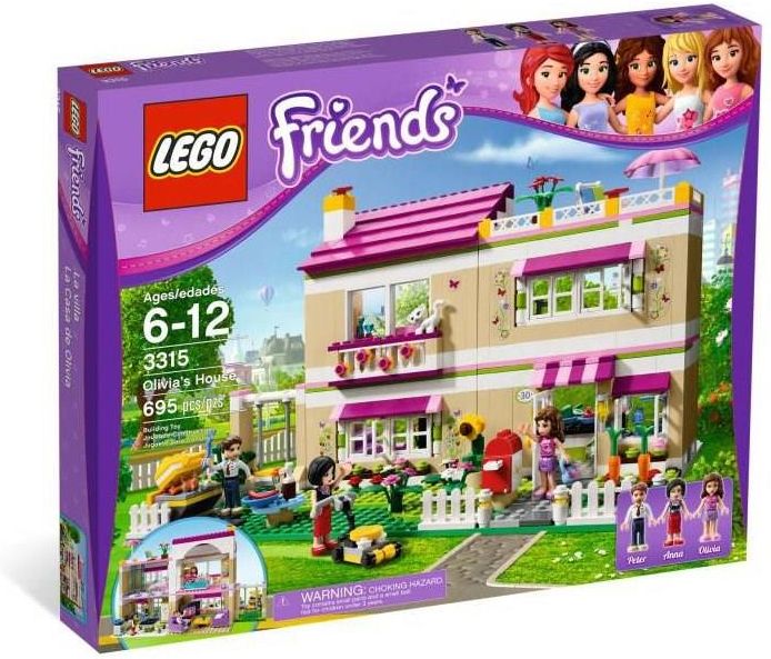 Klocki Lego Friends Dom Olivii 3315 Ceny I Opinie Ceneopl