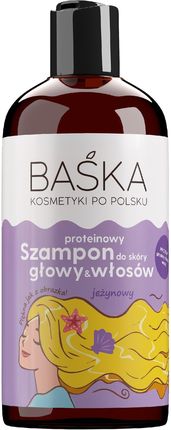 Solverx Baśka Kosmetyki Po Polsku Proteinowy Szampon Do Skóry Głowy I Włosów Jeżynowy 500Ml