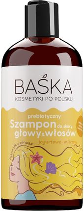 Solverx Baśka Kosmetyki Po Polsku Prebiotyczny Szampon Do Skóry Głowy I Włosów Jogurtowo Mleczny 500Ml