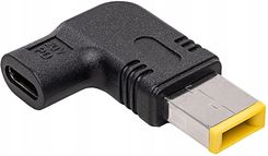 Zdjęcie Akyga Przejściówka Usb-C Slim Tip Do Laptopa Lenovo 100W (Akndc11) - Pruszcz Gdański