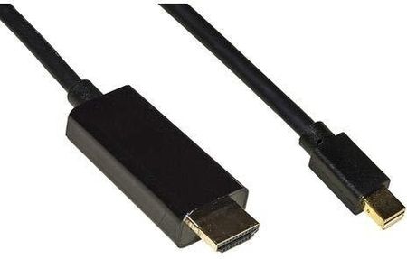 Link Lkmdph1422 Kabel Mini Displayport 1.4 - Hdmi 2.0 Złote Styki 4Kx2K 60Hz 18Gbps Hdr Rgb 4:4 Mt 1,8