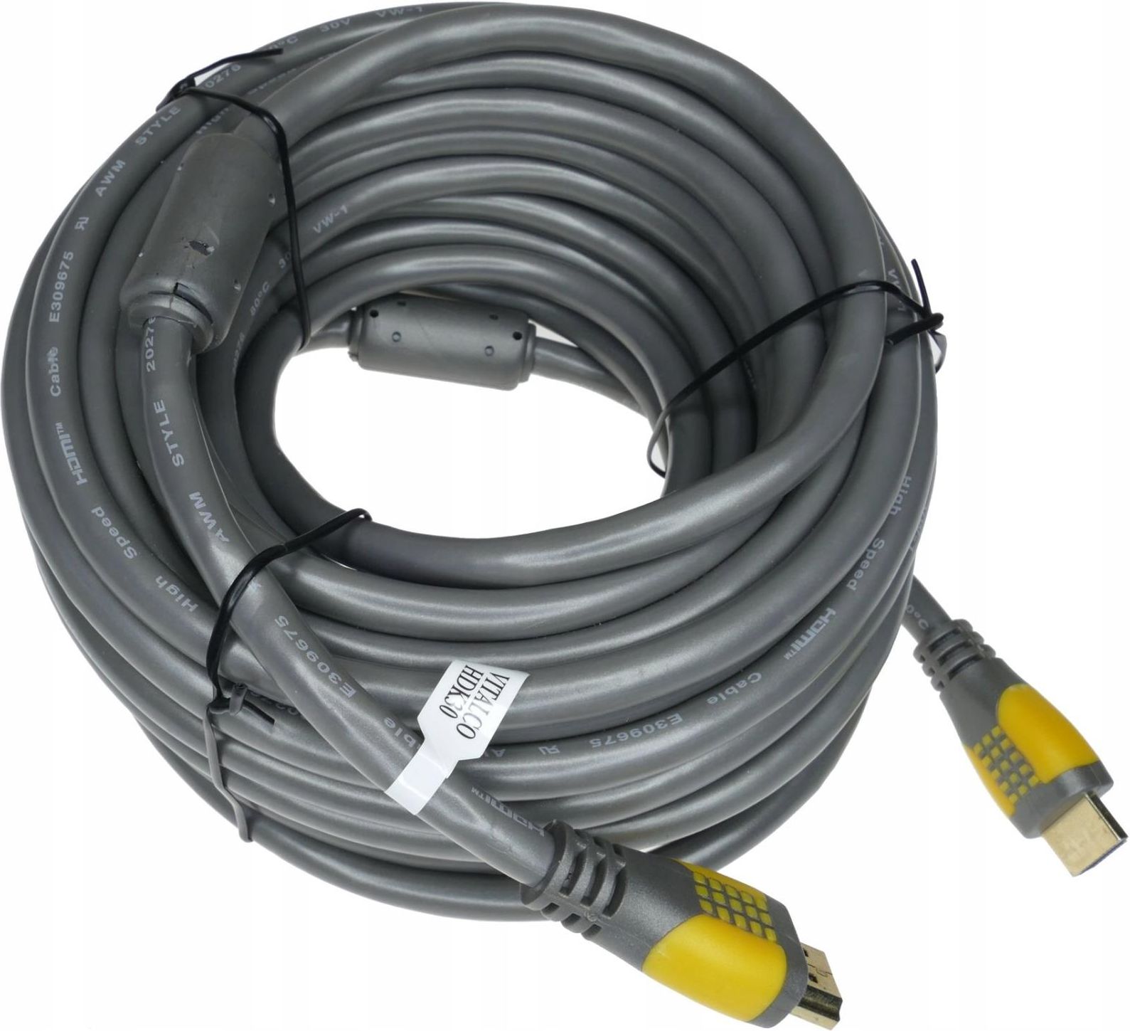 Vitalco Kabel Hdmi-Hdmi 15M Złocony - Opinie i ceny na Ceneo.pl