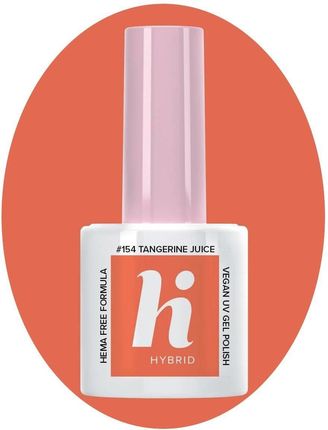 Hi Hybrid Hema Free Lakier Hybrydowy Palm Springs #154 Tangarine Juice 5Ml