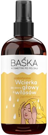 Solverx Baśka Kosmetyki Po Polsku Prebiotyczna Wcierka Do Skóry Głowy I Włosów - Jogurtowo Mleczna 100Ml