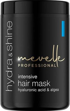 Mevelle Professional Hydra & Shine Intensive Hair Mask Nawilżająca Maska Do Włosów 900Ml