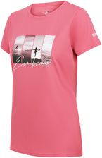 Zdjęcie Regatta Fingal Vii Damska Turystyczna Koszulka Z Krótkim Rękawem Różowy - Koszalin