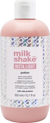 Milk Shake Insta.Light Potion Leave In Treatment Nabłyszczajaca Odżywka Bez Spłukiwania 300Ml