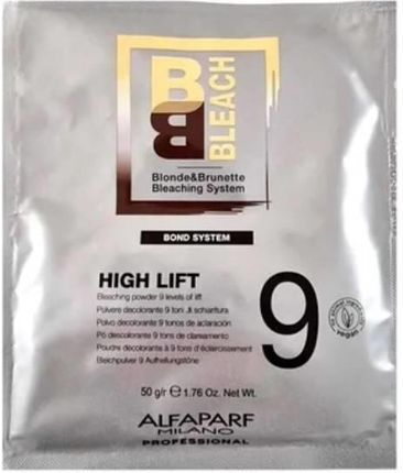 Alfaparf Bb Bleach High Lift Rozjaśniacz Regenerujący Włosy Do 9 Tonów 50G