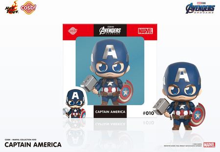 Hot Toys Avengers Endgame Cosbi Mini Figure Captain America 8 cm