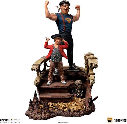 Iron Studios The Goonies Deluxe Art Scale Statue 1/10 Sloth and Chunk 30 cm