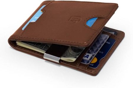 James Hawk Smart Wallet Camel - Portfel w kolorze brązowym
