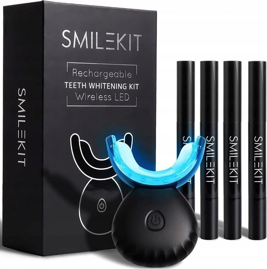 Smilekit Zestaw Do Wybielania Zębów Z Lampą Pro 344528 Opinie i ceny