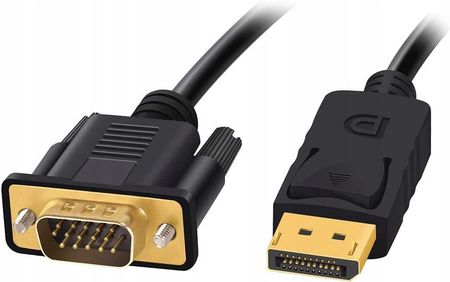 Roline Kabel przewód DisplayPort Vga M/M czarny 1m (11045970)