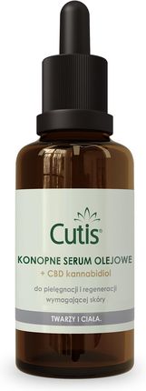 CUTIS - Konopne serum olejowe + CBD 50  ml