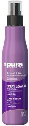 Pura Kosmetica Blond Life Maska W Sprayu Do Blondu 150Ml Vegan