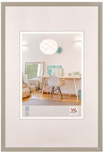 Walther Design New Lifestyle KV318Q Cadre Photo Plastique Rose 13x18 Cm - Design Moderne Et Élégant