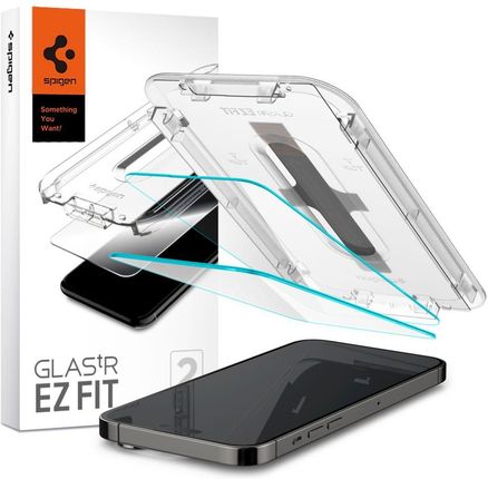Spigen Szkło Hartowane Glas.Tr 2 Pack Do Iphone 14 Pro Max 6,7 Clear
