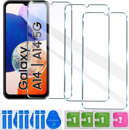 Krainagsm 3X Szkło Hartowane Szybka Do Samsung Galaxy A14 5G