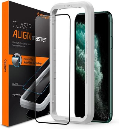 Spigen Szkło Hartowane Alm Glass Fc Iphone 11 Pro Max Black