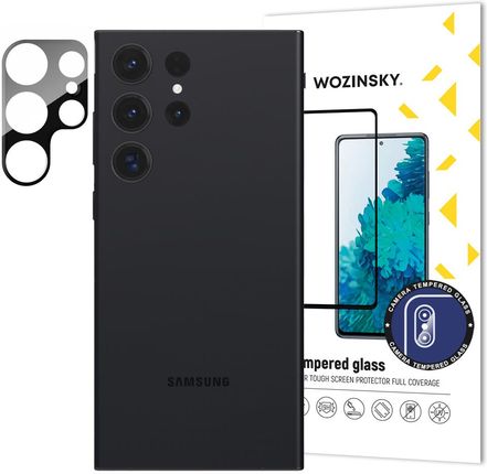 Wozinsky Full Camera Glass Szkło Hartowne Samsung Galaxy S23 Ultra Na Aparat Kamerę 9H