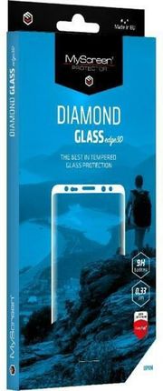 Myscreen Protector Ms Diamond Glass Edge 3D Motorola Edge 30 Ultra Czarny Black Tempered Glass