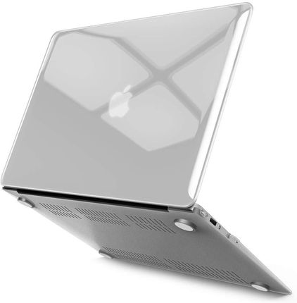 D-Pro Hard Case etui obudowa MacBook Air 13 (A1932 / A2179 A2337 M1) 2018-2020 (Crystal Clear) (7505907011508)