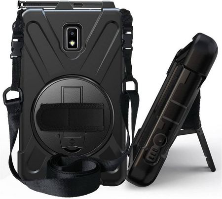 D-Pro 360 Armor Strap Case Etui Pancerne Z Uchwytem Na Rękę I Paskiem Na Ramię Do Samsung Galaxy Tab Active 2 8.0 (T390/T395) (7505907054840)