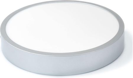 Koloreno Panel Led Natynkowy Okrągły Srebrny 24W Plafon (Plno24Wcr4500Kspanelledsufitowy)