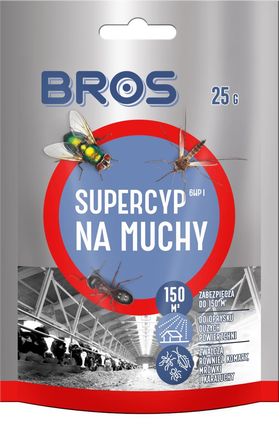 Bros Supercyp 6Wp - Preparat Do Oprysku Na Muchy