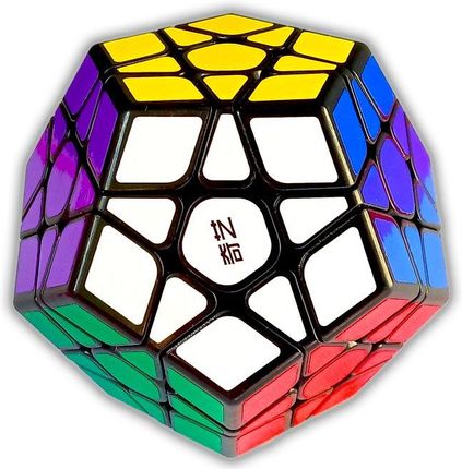 QiYi Kostka Megaminx Połyskująca Szybki Dwunastościan + Algorytmy I Podstawka Rubika