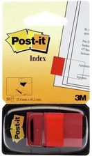 Zdjęcie Zakładki Indeksujące Standardowe Post It 25x43mm Czerwone - Świdnica