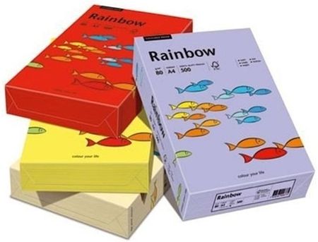 Papier Kolorowy Rainbow A4 160 G/M2 R28 Ciemnoczerwony A4 160 G/M2 250 Ark.
