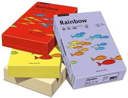 Papier Kolorowy Rainbow A4 80 G/M2 R55 Różowy A4 80 G/M2 500 Ark.