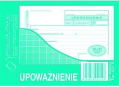 Zdjęcie Upoważnienie 320 5 Upoważnienie/ Indeks: 320 5/ Typ: Oryginał + Kopia / A6 - Strzegom