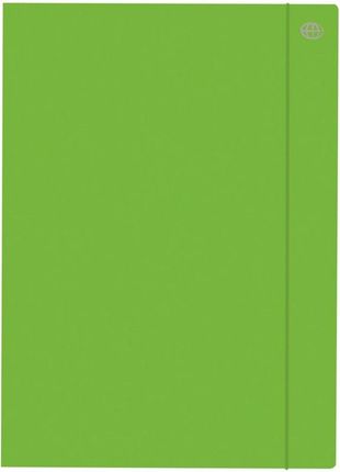 Teczka Kartonowa Z Gumką A4+ Zielone Fluorescencyjne