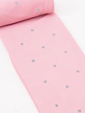 Zdjęcie Rajstopy dziecięce mikrofibra różowe brokatowe kropki 40 DEN - Pabianice