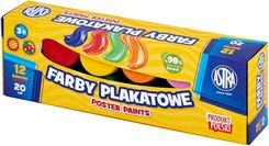 Zdjęcie Astra Farby Plakatowe 12 Kol X 20Ml Standard Box - Brzesko