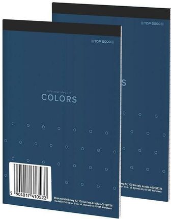 Blok Notatnikowy A7/100K Colors