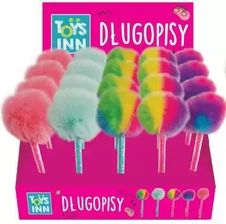 Zdjęcie Stnux Długopis Pompon Z Grą 1Szt. Mix - Kościan