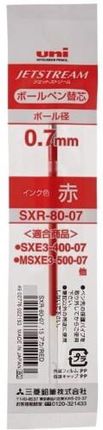 Uni Wkład Sxr-80-07 Czerwony Do Długopisu Sxe3-400/Msxe3-500