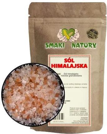 Smaki Natury Sól Himalajska Gruba Premium 100g Granulowana