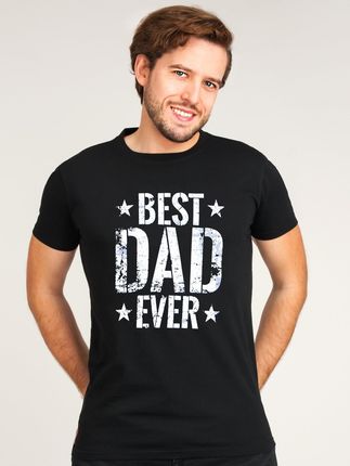 Koszulka męska t-shirt bawełniany BEST DAD EVER
