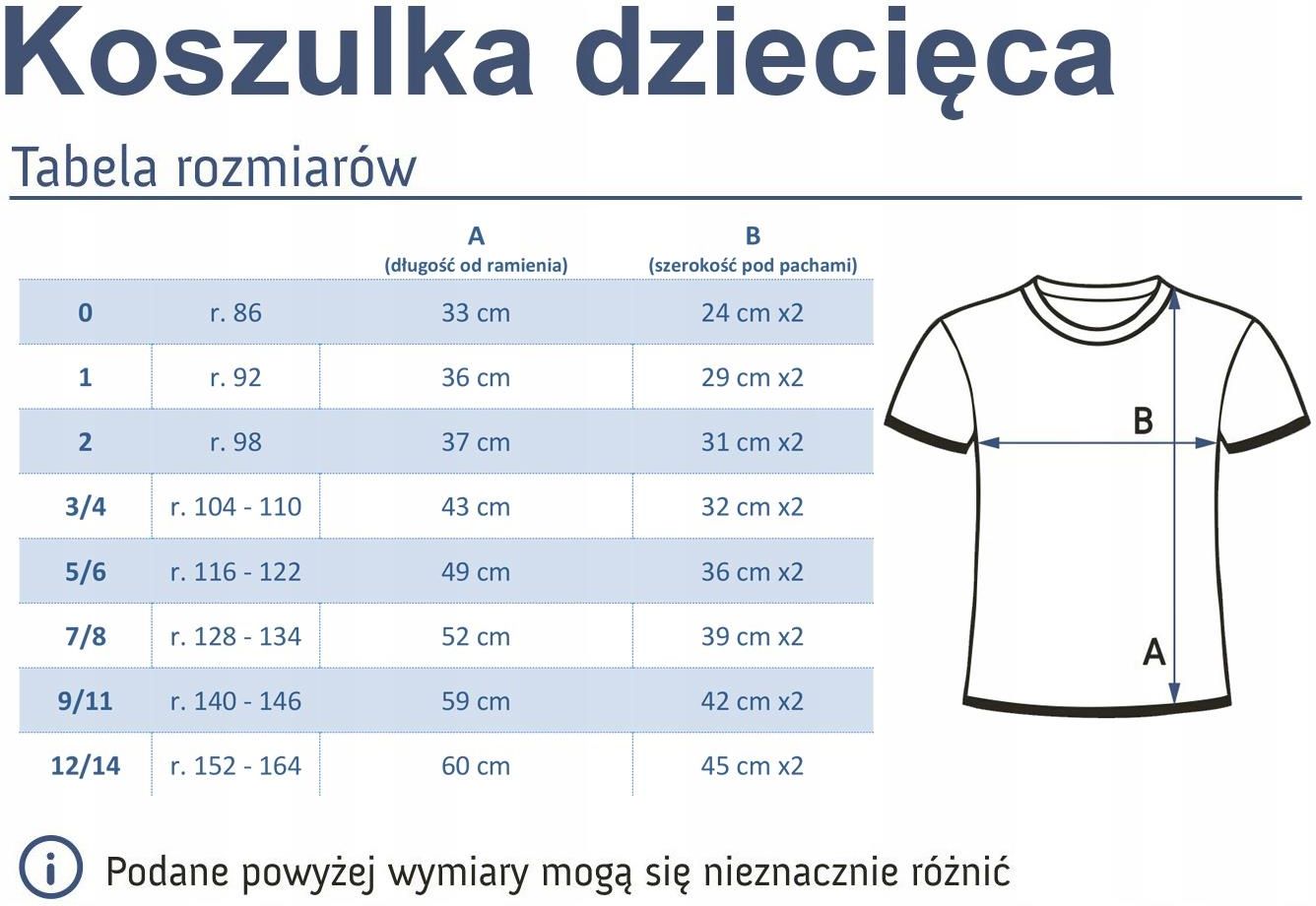 T-shirt, koszulka napisy Średnie dziecko r. 98 - Ceny i opinie - Ceneo.pl